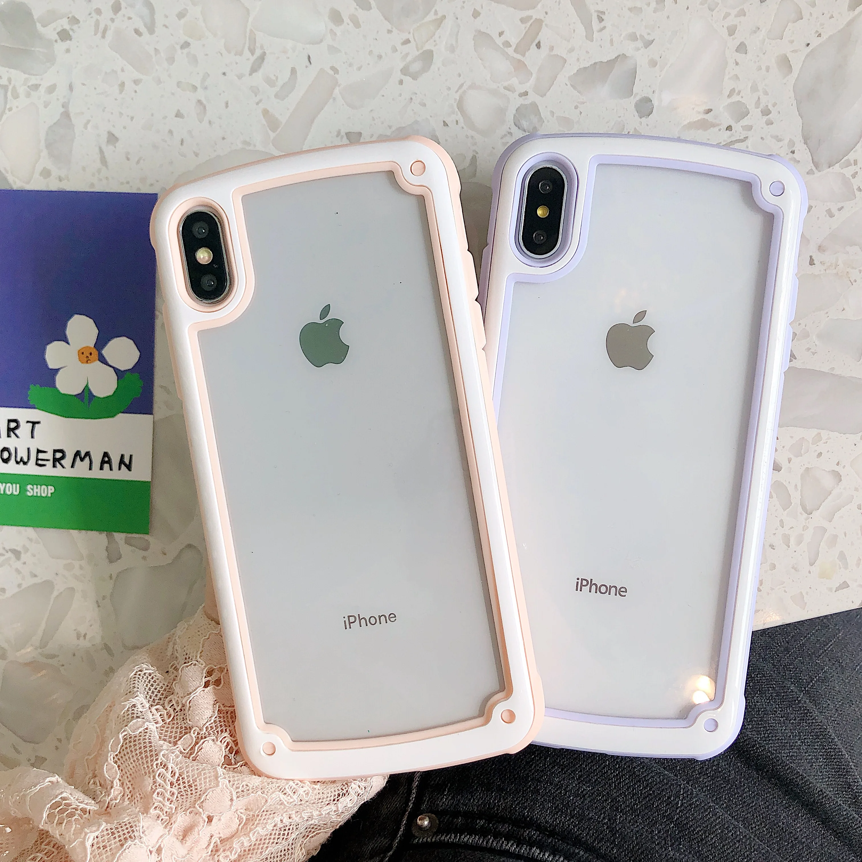 

For Huawei P30 Pro Fresh Light Luxury Silicone Bumper Shockproof Armor Case Back Cover For Huawei Mate 20 Pro Phone Acrylic Case