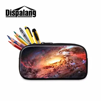 

Dispalang Print starry sky pattern on makeup pouch Small items loaded bags for students school toolbag in children's learning