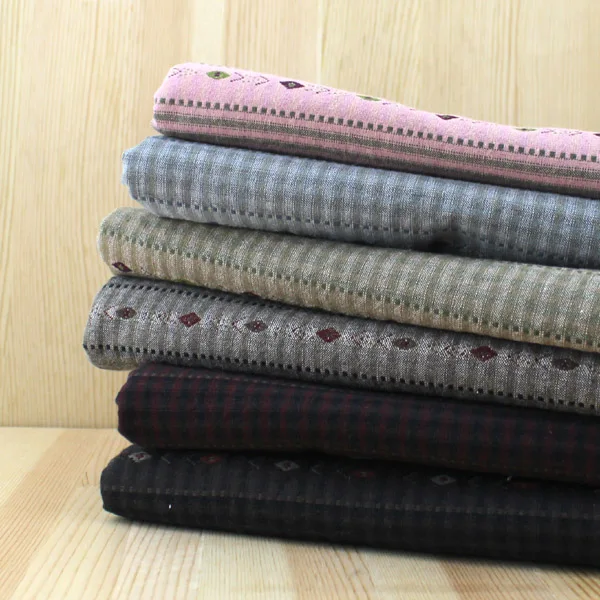 50*70 см волна воды 6 видов цветов основе пряжи окрашенные ткани ручной работы DIY ткань для пэчворка одеяла 4 шт./лот