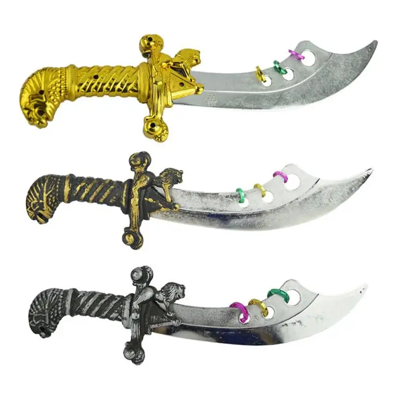 1 pcs Children Plastic Model Toys Swords Broadsword Simulation Weapons