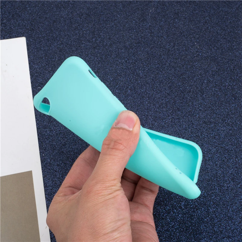 Luxury Soft Back Matte Color Cases for iPhone 7 plus 8 6 6s X XS max XR 5 5s SE Case Shockproof TPU Silicone Back Cover iphone 8 plus case