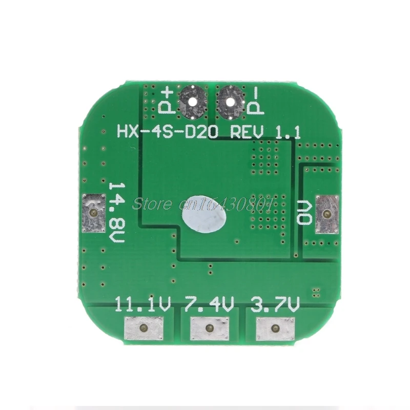 4S 14,8 в/16,8 в 20A пиковая литий-ионная BMS PCM плата защиты батареи bms pcm для литиевых LicoO2 Limn2O4 18650 li батарея Новинка S18