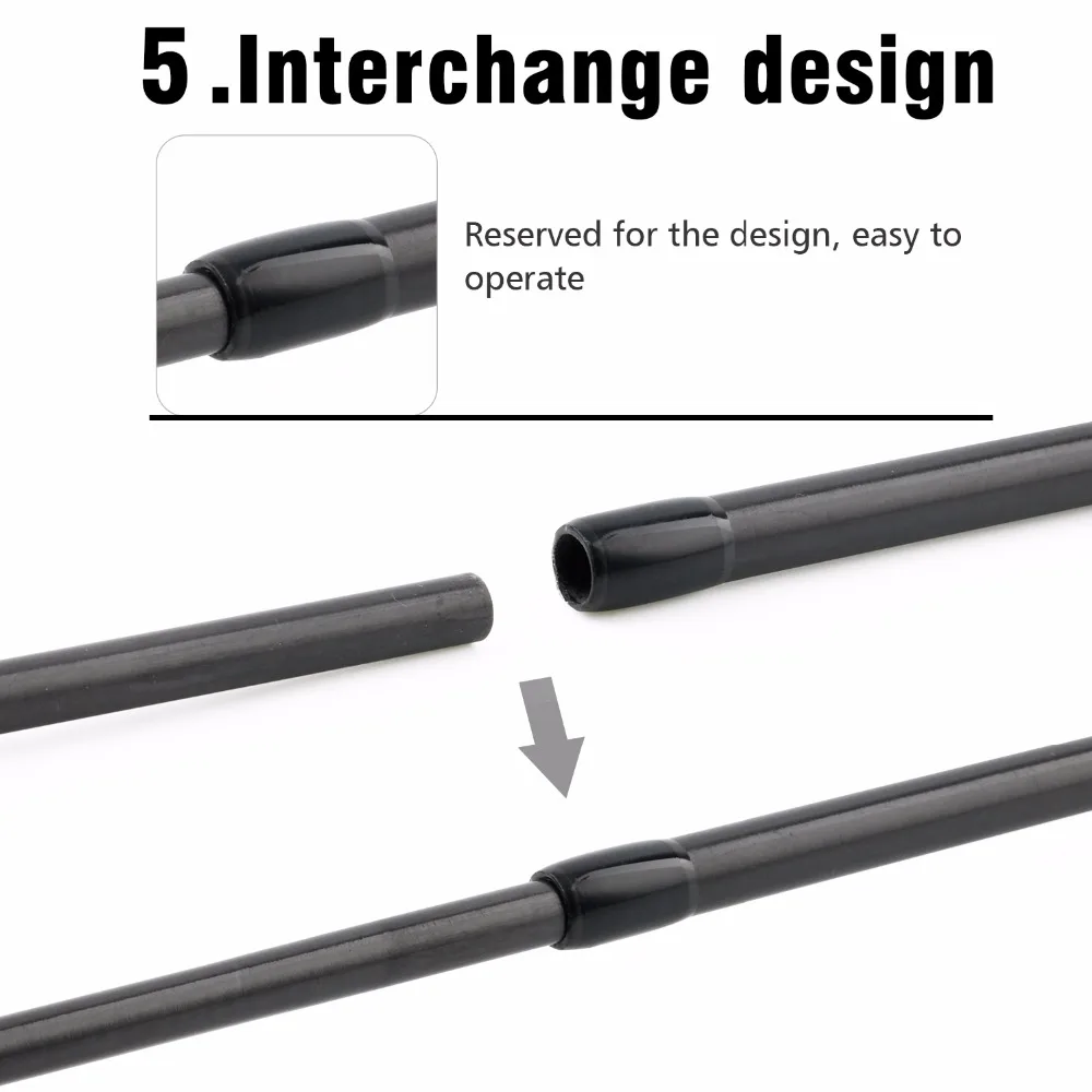 Sougayialng карбоновая удочка для ловли нахлыстом#5/6 удочка для ловли нахлыстом 2,7 м 4 секции жесткие удочки для ловли форели рыболовная удочка рыболовные снасти Pesca
