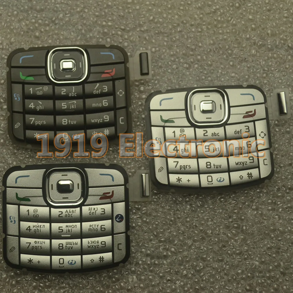 

New Housing Main Menu English Or Russian Keypad Keyboard Buttons Cover Case For Nokia N70