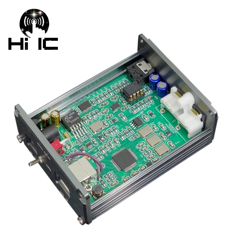 Hi Fi аудио декодер ES9038 ES9038Q2M Amp DAC XMOS XU208 OPA2132PA DSD 32 бит/384 кГц USB вход|Цифро-аналоговые