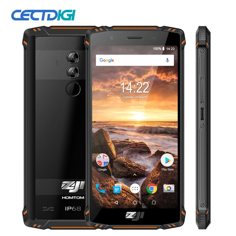 HOMTOM ZOJI Z9 смартфон с 5 7 дюймовым дисплеем ОЗУ 6 ГБ ПЗУ 64 5500 мАч Android 8 1|Смартфоны| |