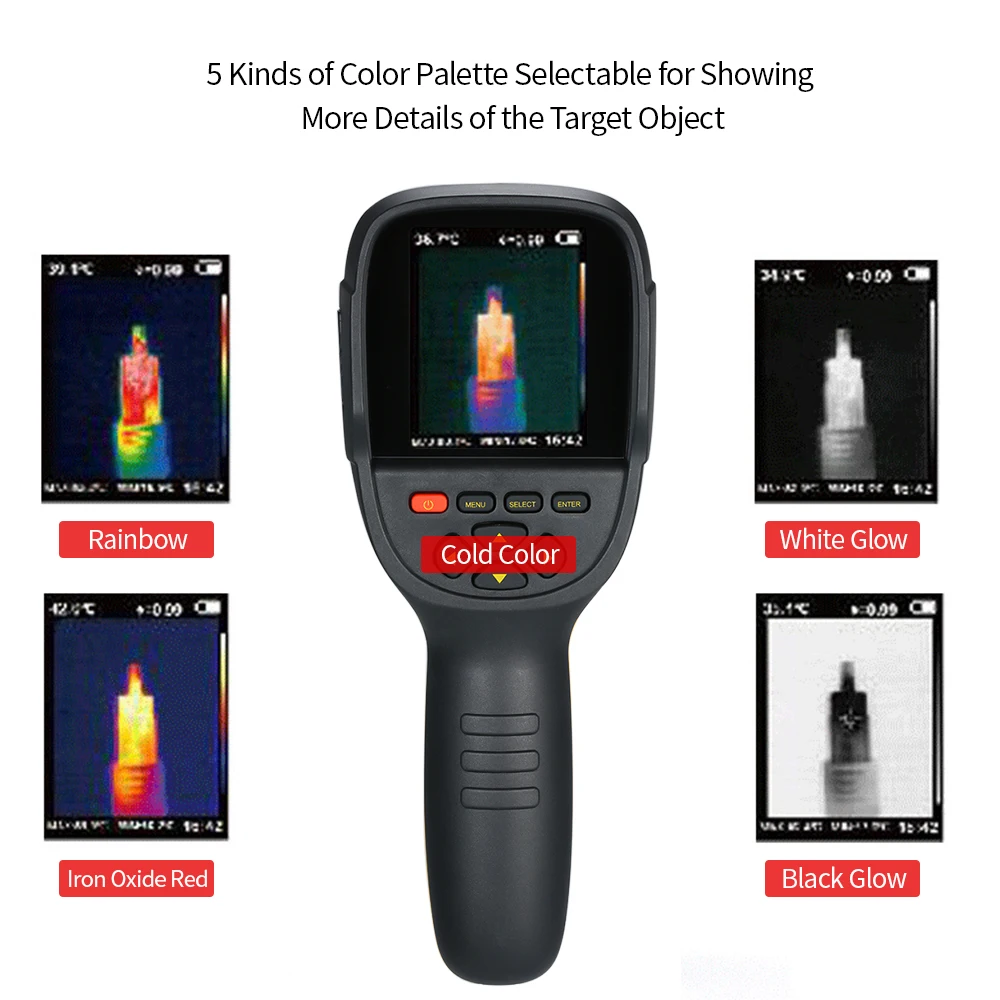 

ST9450 Handheld IR Digital Thermal Imaging Infrared Thermal Imager Camera infrared thermometer Detector 300,000 pixels EU Plug