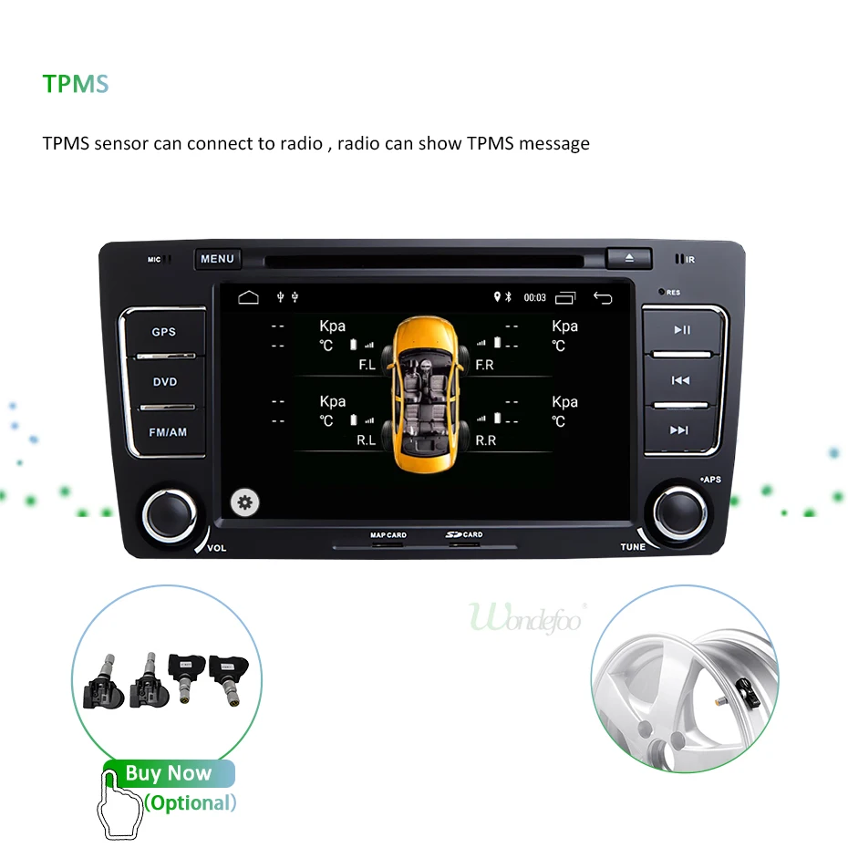 Flash Deal DSP IPS 4G 64G Android 9.0 CAR DVD PLAYER For SKODA Octavia 2009 2010 2011 2012 2013 GPS radio receiver navigation tape recorder 26