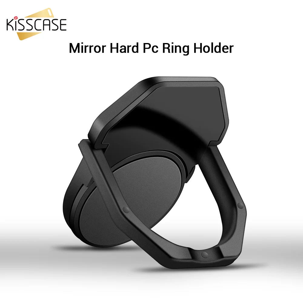 KISSCASE Telefon Halter desktop Für iPhone 8 7 Plus 8 Plus Luxus Kunststoff Spiegel Halter Stehen F
