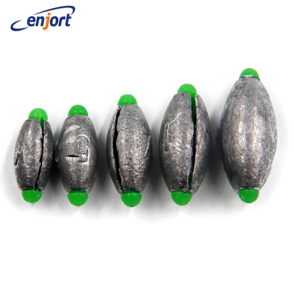 Enjort 3pcs/lot Fishing Sinkers Quick Lead Sinker Fishing Lure
