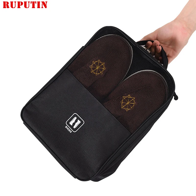 

RUPUTIN New Cation 6 Colors Portable Travel Organizer Bags Shoe Sorting Pouch Multifunction Storage Shoe Box Travel Accessories