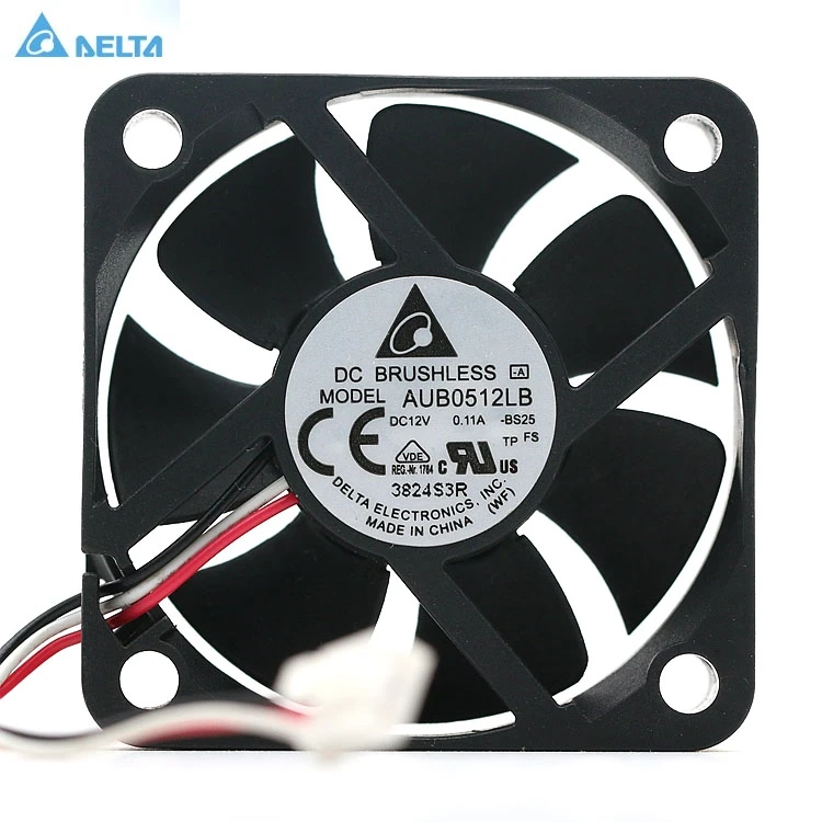 Вентилятор для охлаждения delta AUB0512LB 12 В 0 11a 5 см 5015 северного моста|fan 5015|humidifier 12v5cm fan