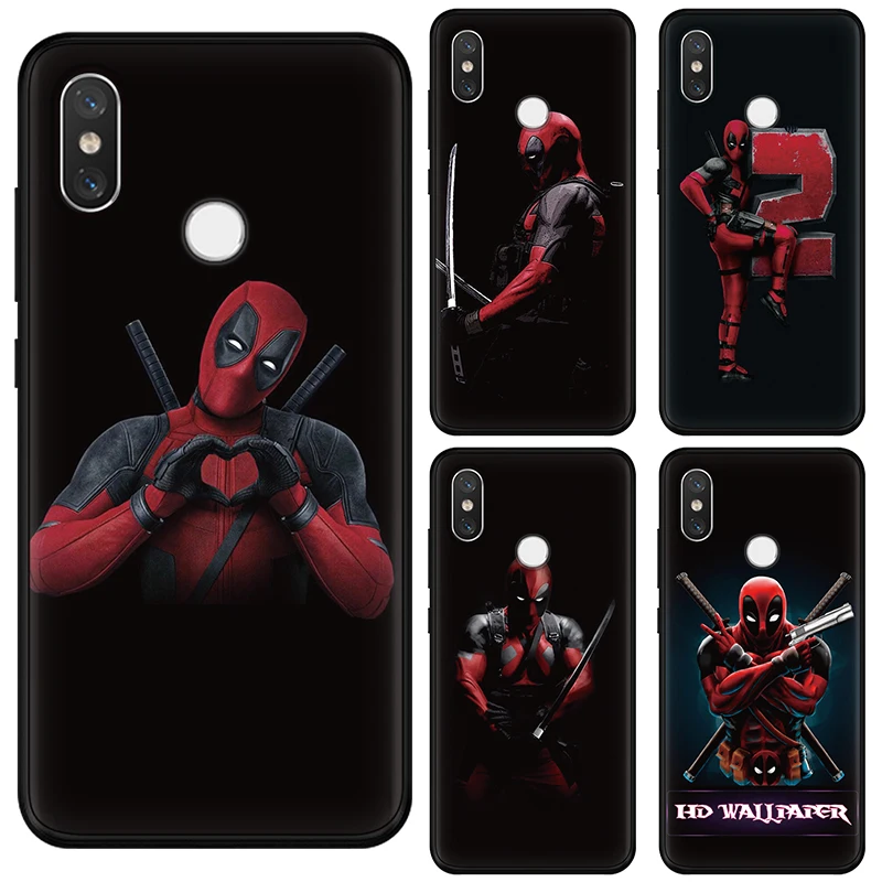 

Soft Silicone Phone Case For Funda Xiaomi Redmi Note 5 Plus 7 6 S2 3 3S Pro 4A 4X 5A 6A 3 4 Case for Mi 9 8 Lite Marvel Deadpool
