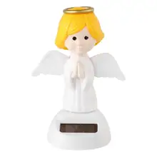 Автомобиль стильный декор украшения на Хэллоуин солнечные качающиеся анимированные неваляшки лучший подарок на Хэллоуин Прямая поставка Aug14