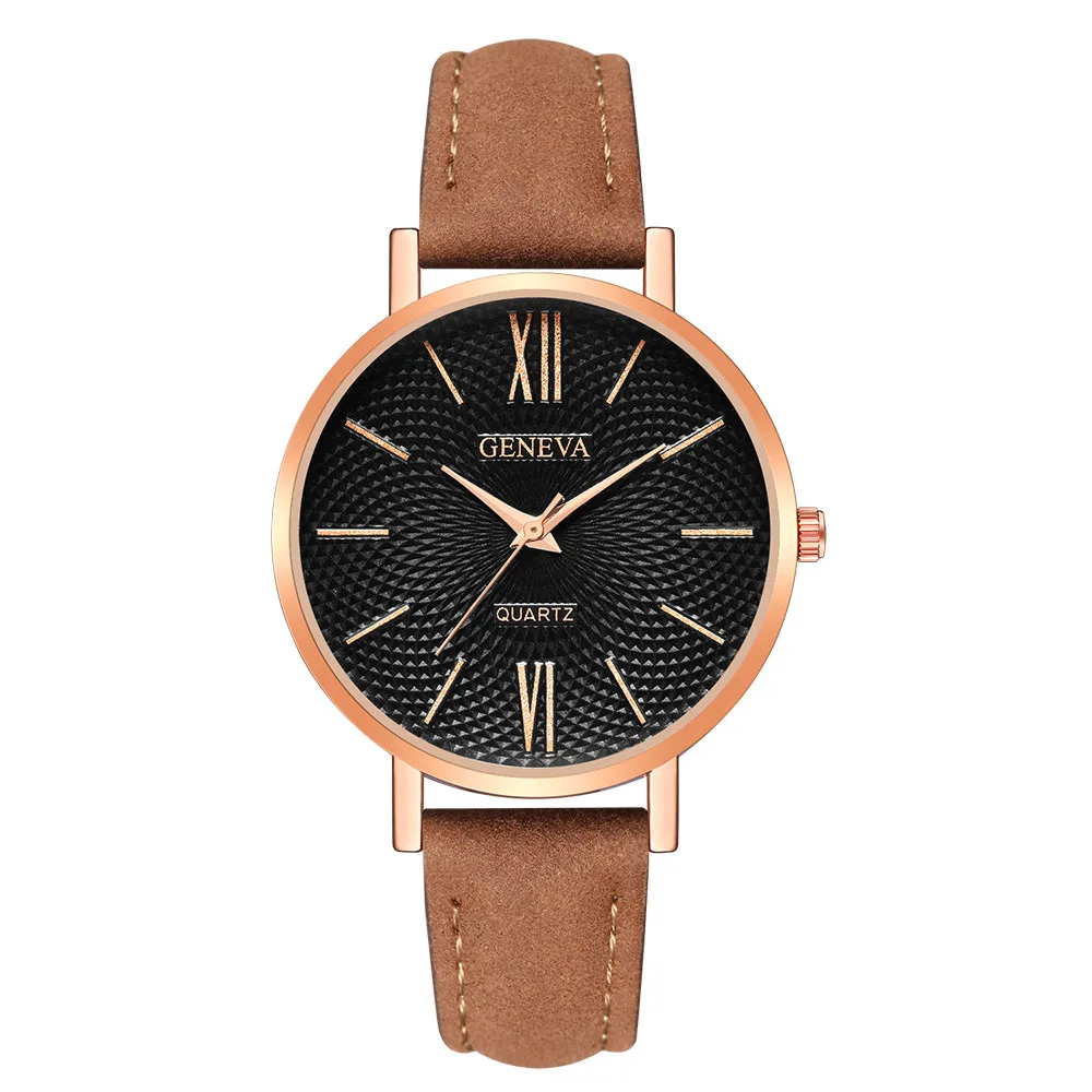 Geneva Fashion Leather Military Casual Analog Quartz Wrist Watch Business Watches Geneva Fashion Leather Military Casual Analog Quartz Wrist Watch Business Watches