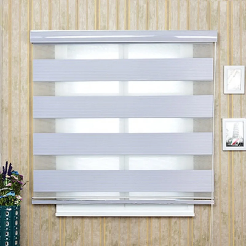 

Wholesale Flat Plate Manual Automatic Zebra Blinds Customized Roller Blinds