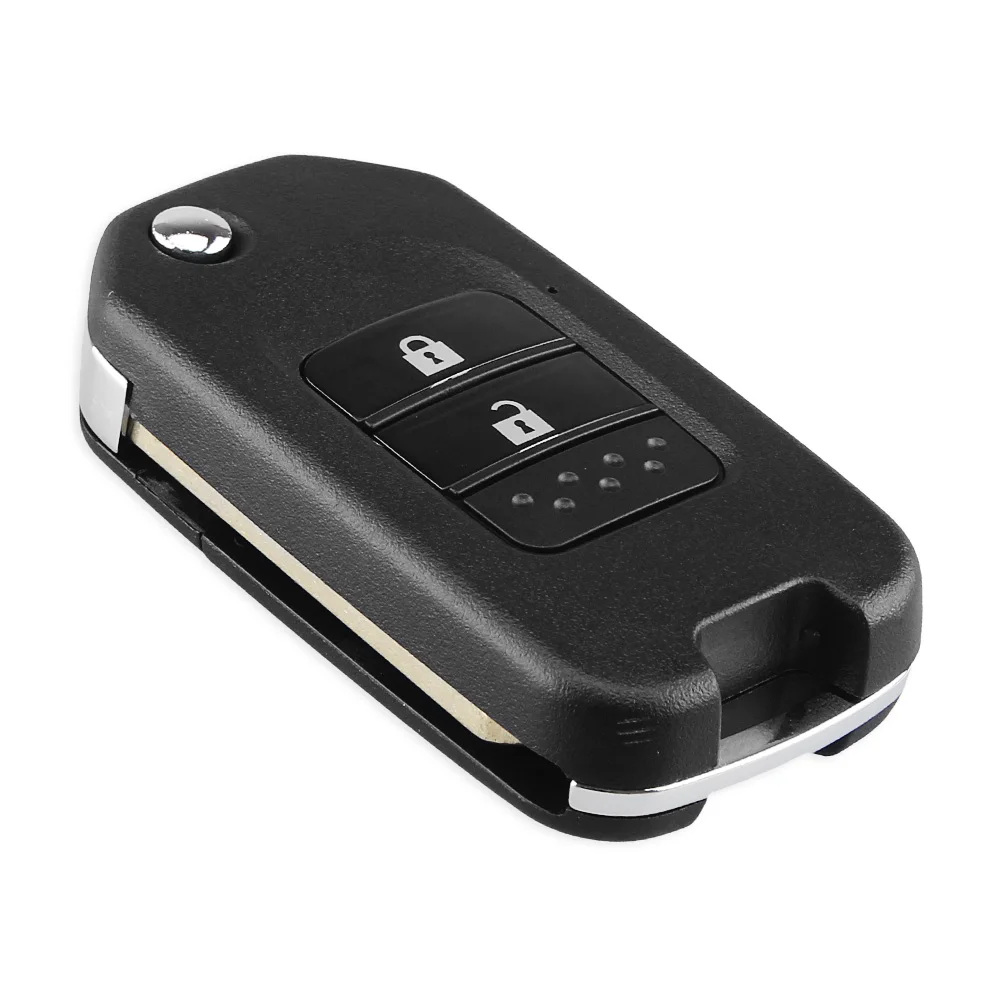 KEYYOU для Honda FIT XRV VEZEL CITY JAZZ CIVIC HRV 2/3 кнопочный модифицированный складной флип