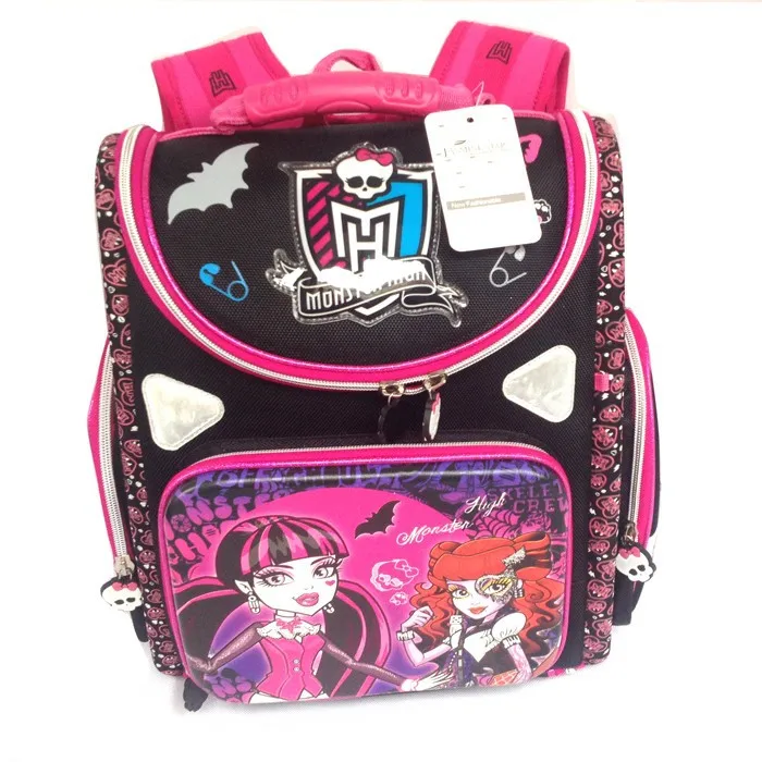 Высококачественный Детский рюкзак бабочка Монстр Хай палне EVA сложенный ортопедический школьный рюкзак для мальчиков и девочек