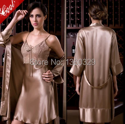 

Sexy Kimono Satin Robes Womens Bathrobes Silk Pajamas Summer Style bridesmaid Robe Woman longo roupas camisola de nuit peignoire