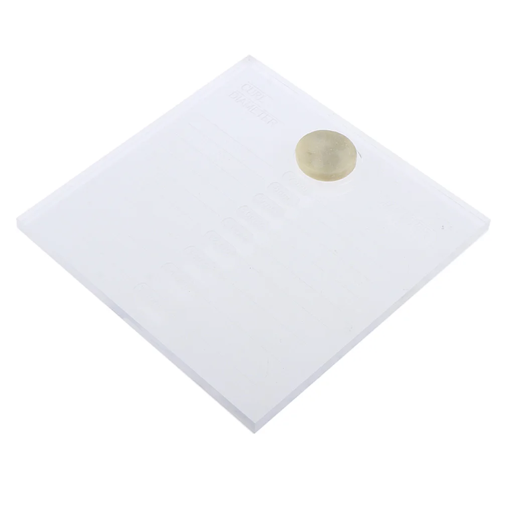 Прозрачный лоток для наращивания ресниц Клей поддон держатель Подставка для ресниц пластина дисплей доска, прозрачный