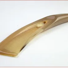 Расческа для волос белая буйвола рога кончик бочка форма отличное качество Парикмахерская