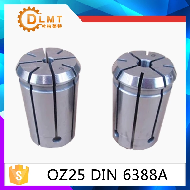 Пружинный цанговый патрон OZ25 DIN 6388A диапазон от 3 4 5 6 7 8 9 10 11 12 13 14 15 16 17 18 19 20 21 22 23 24 до