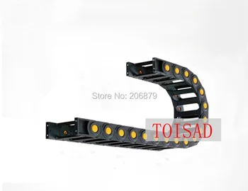 

Transmission Chains 55x100, 125mm 1M Open On Both Side Plastic Towline Cable Drag Chain
