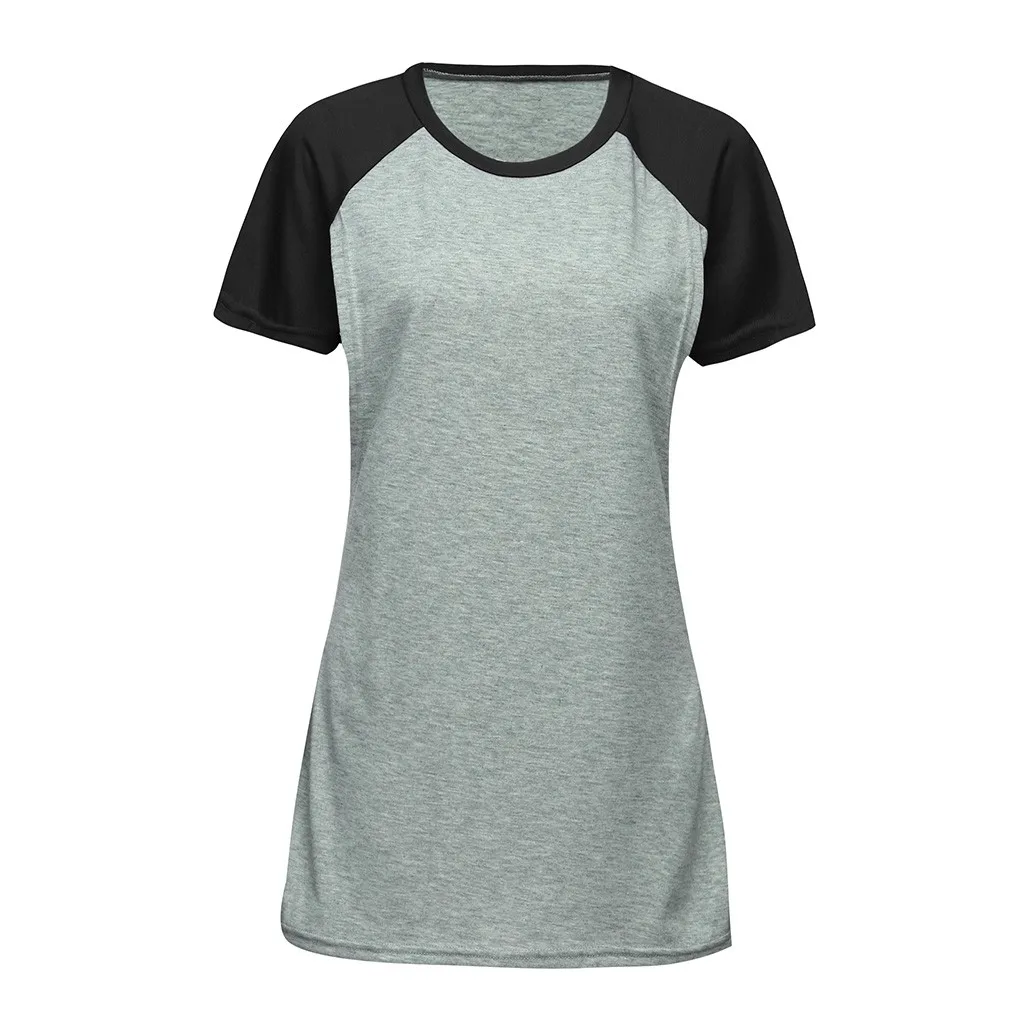 Vetement femme 2019 Женские топы для беременных блузки с коротким рукавом удобный