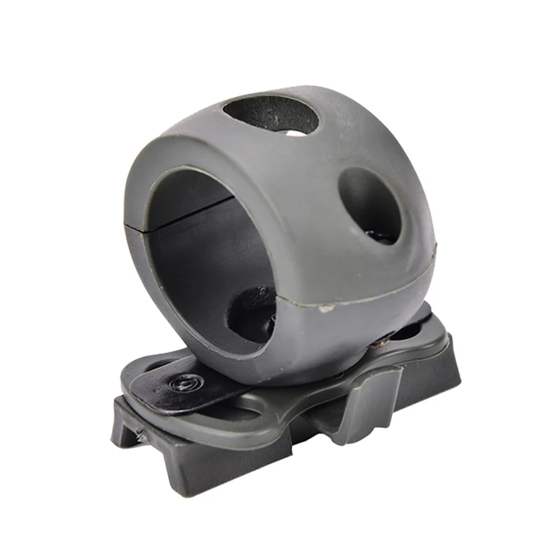 

Quick Release Flashlight Clamp Holder Mount for Fast Helmet Universal (FAST, MICH, IBH, etc. with Rail Helmet) 2.5cm Diameter Ar