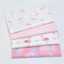 4 шт./лот 50x40 см Птица Серии Хлопковое одеяло для малышей Одежда для детей салфетка в стиле пэчворк Главная ткань для шитья