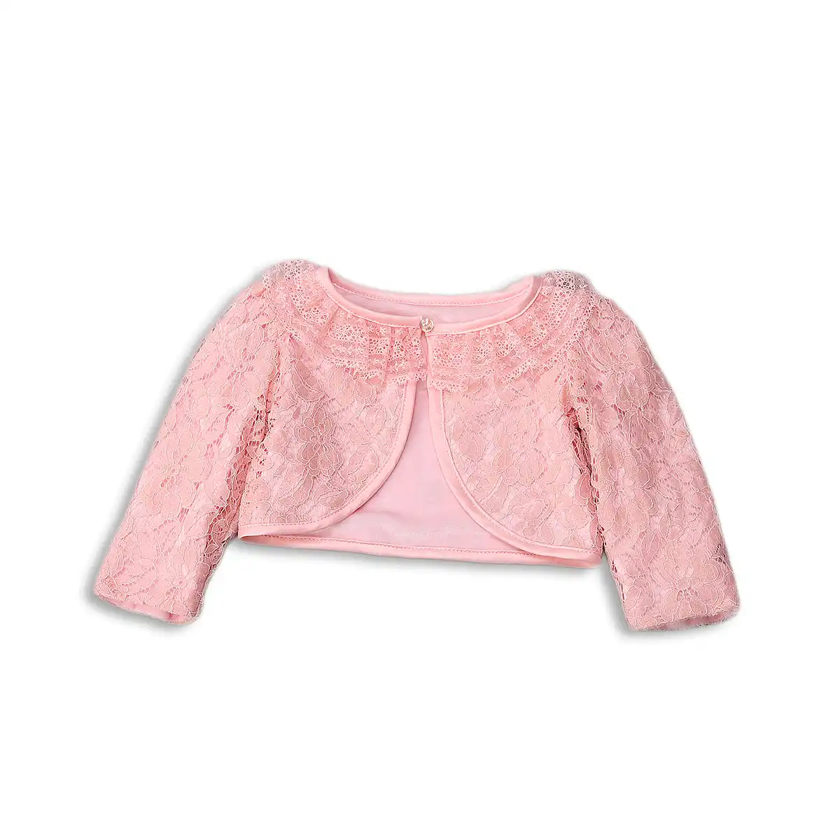 pink short jacket for wedding