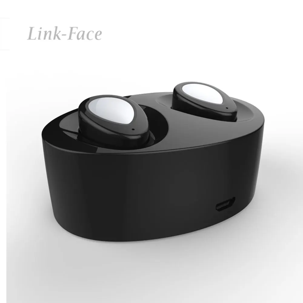 

Link Face Earbud Mini TWS 5.0 Bluetooth Earphone 3D Stereo Wireless Earphone Earbud With Microphone