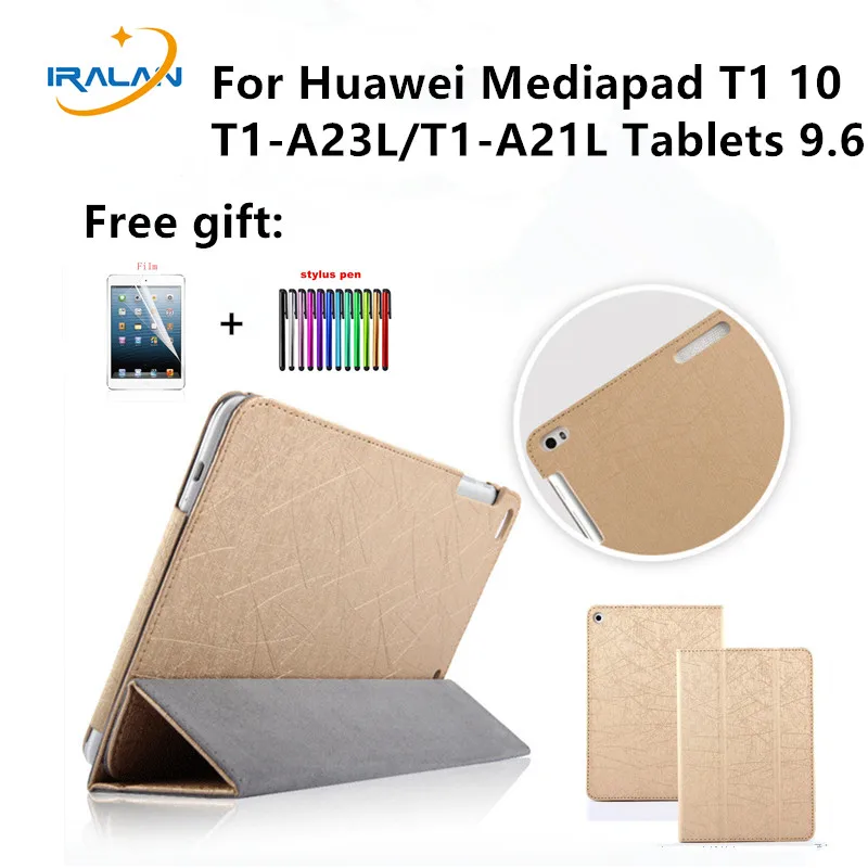 2018 Новый чехол подставка из искусственной кожи для Huawei Mediapad T1 10 A23L/T1 A21L 9 6 дюймов