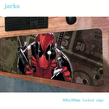 

900x300x2mm Deadpool mouse pad hot sales gaming mousepad gamer mouse pads game computer Mass pattern padmouse laptop play mats