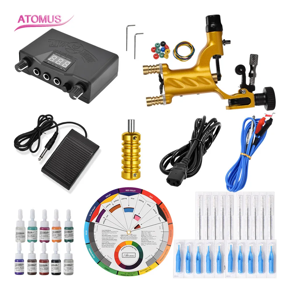 

Rotary Tattoo Machine De Tatuagem Tatuar Profesional Professional Tatouage Professionnel Tatoo Tip Maquinas Rotativas Rotary Set
