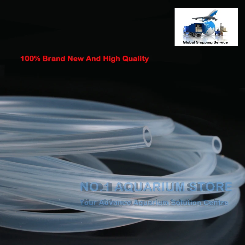 

Brand New Food Grade Clear Translucent Silicone Tube Pipe Hose 3*5mm For Aqaurium Dosing Pump Non-toxic Beer Milk Soft Rubber