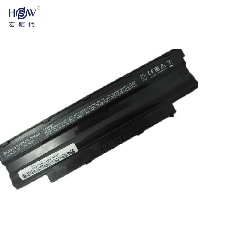 HSW Аккумулятор для ноутбука Dell Inspiron 13R 14R 15R 17R M501 M5010 N3010 N4010 N5010 N5030 N7010 451-11510 J1KND WT2P4 батарея