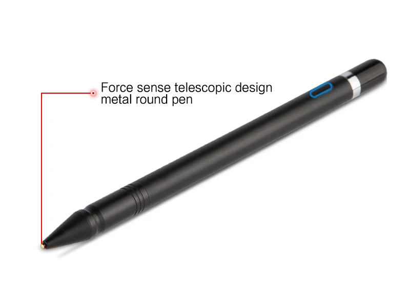 Высокоточный 1,3 мм активная ручка заряжаемый емкостный сенсорный конденсатор ручки стилус iOS Android Windows10 планшет тачскрин