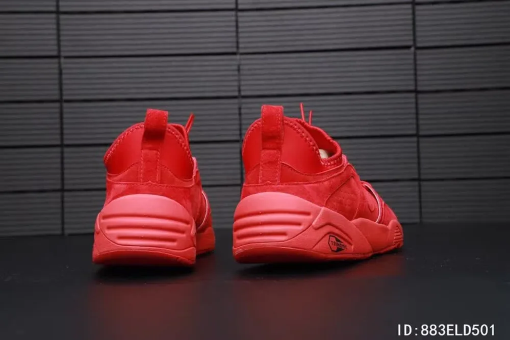 2018 поступление Puma красный вентиляции обувь мужчин и Для женщин кроссовки
