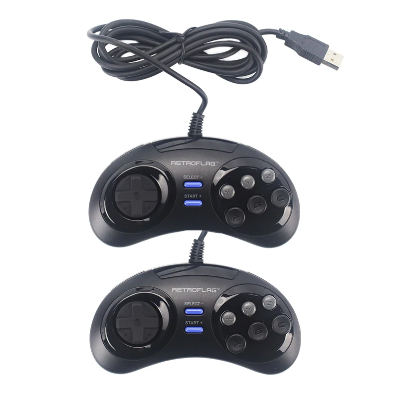 Goede Retroflag Wired USB Game Controller Gamepad Joypad voor Rasbperry Pi 4 B MEGAPi NESPi SUPERPi Case voor PC Schakelaar voor Windows