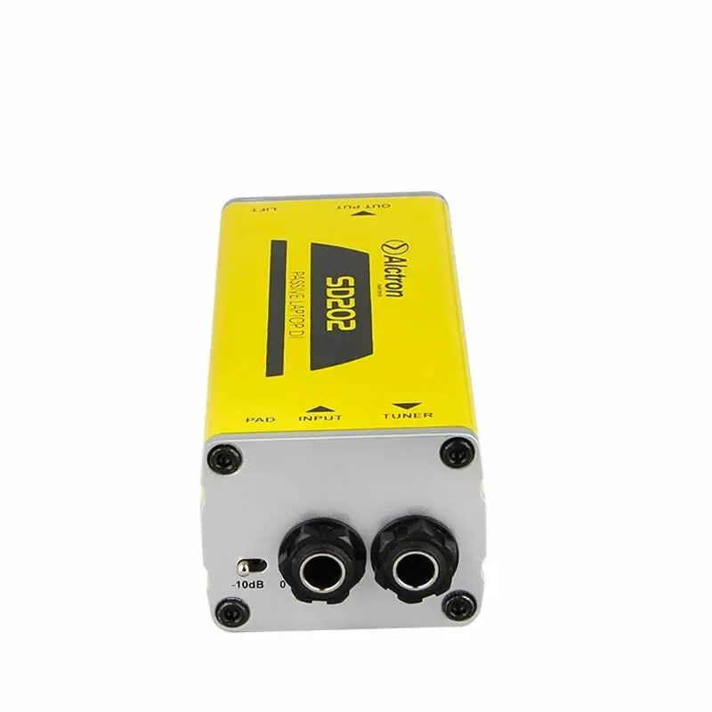 Alctron SD202 пассивный прямой бокс стерео DI моно для акустической гитары басов