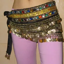 Танец живота хип шарф# HS338