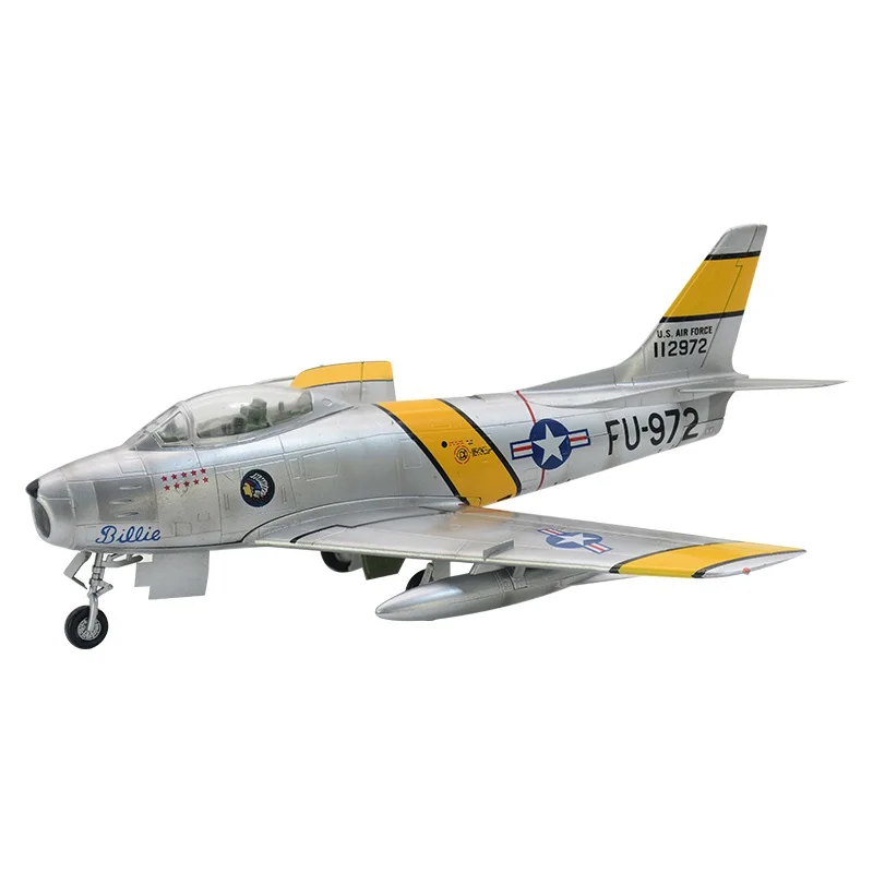 

pre-built 1/72 F-86 Sabre transonic jet swept wing fighter F-86F aircraft hobby collectible finished plastic airplane model