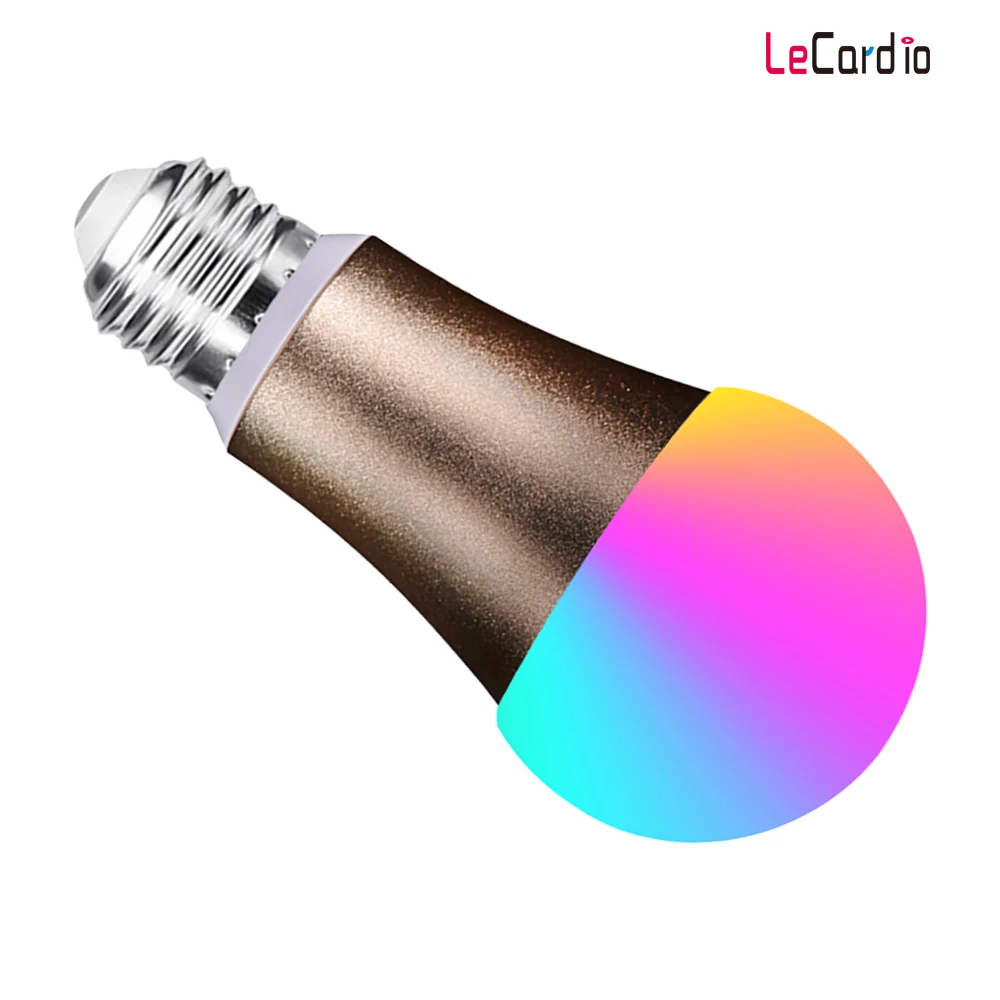 3PC Smart Led WIFI Light Bulb E27 E26 B22 Dimmable Wake Up Memory Lamp For Living Room Bedroom Compatible Alexa Google APP