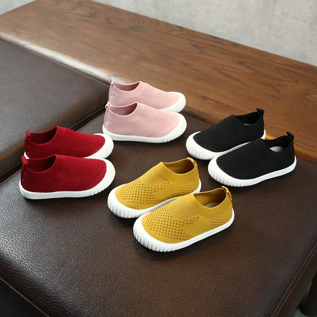

Kids Shoes Elastic Sports Led Shoes Leisure Baby Boys Girls Light Shoes Children Kids Breathable Sport Shoes Children Kids Sneak