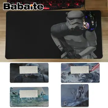 

Babaite New Printed Darth Vader Stormtroopers Rubber Mouse Durable Desktop Mousepad Professional Gaming Mousepad Keyboard Mat