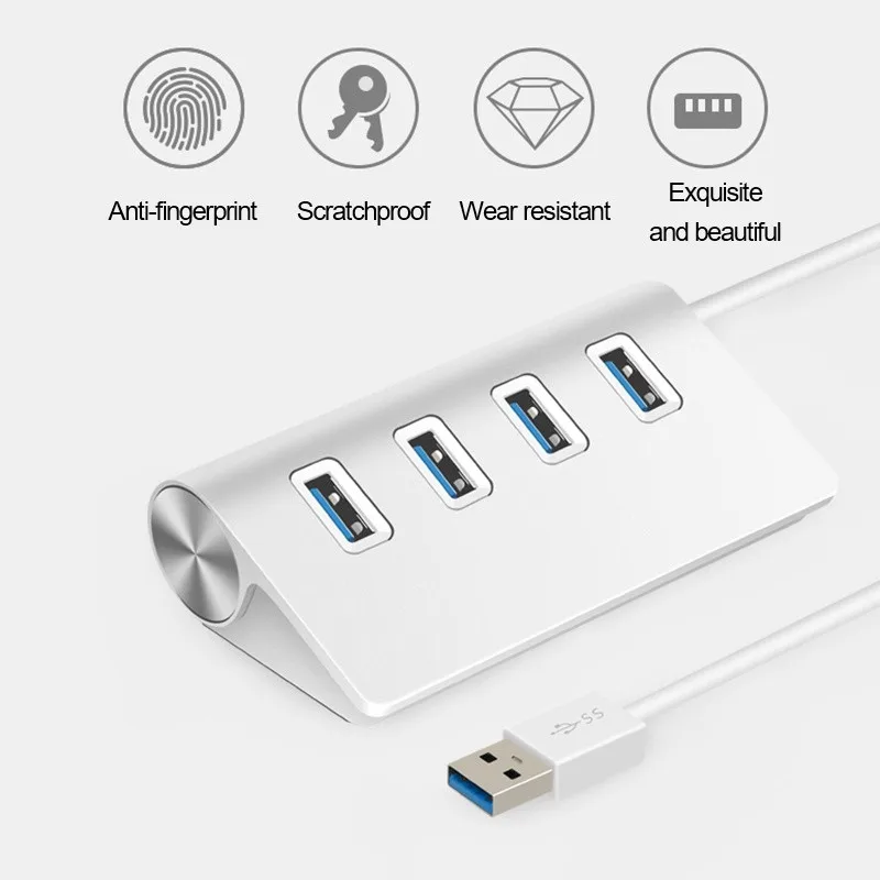 

Universal Adapter Plug Adaptador Enchufe Multiple USB 3.0 4 Port Multi HUB Splitter for Apple Mac PC Computer Tablet Stekkerdoos