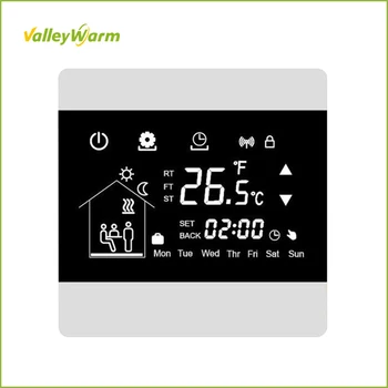 

ValleyWarm Smart Touch Screen Thermostat for Floor Heating Electrical Temperature Control VW-T3