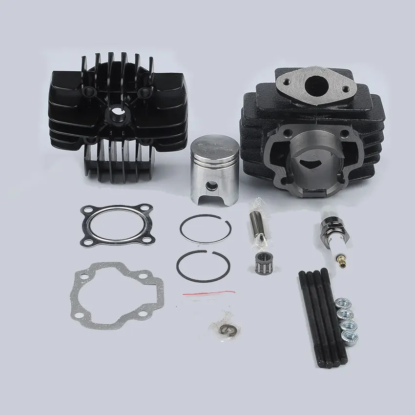 

Motorcycle Big Bore Kit Cylinder Piston Top End Set For YAMA HA PW 50 PW50 PY50 Y-Zinger QT 50 QT50 Yamahopper Free Shipping