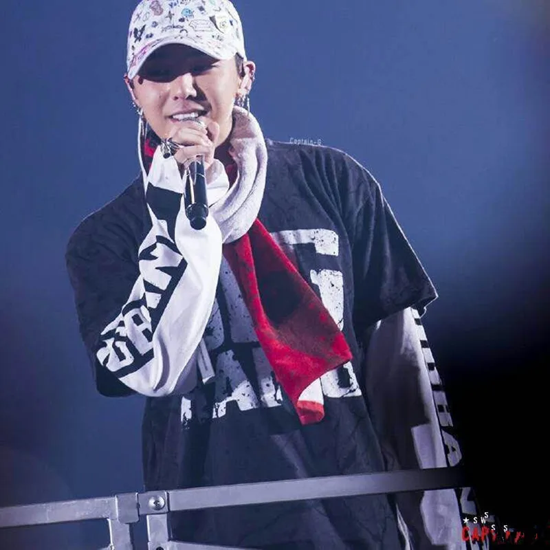 WXCTEAM BIGBANG Gdragon Толстовка Peaceminusone Весна Осень Длинные рукава толстовки корейский